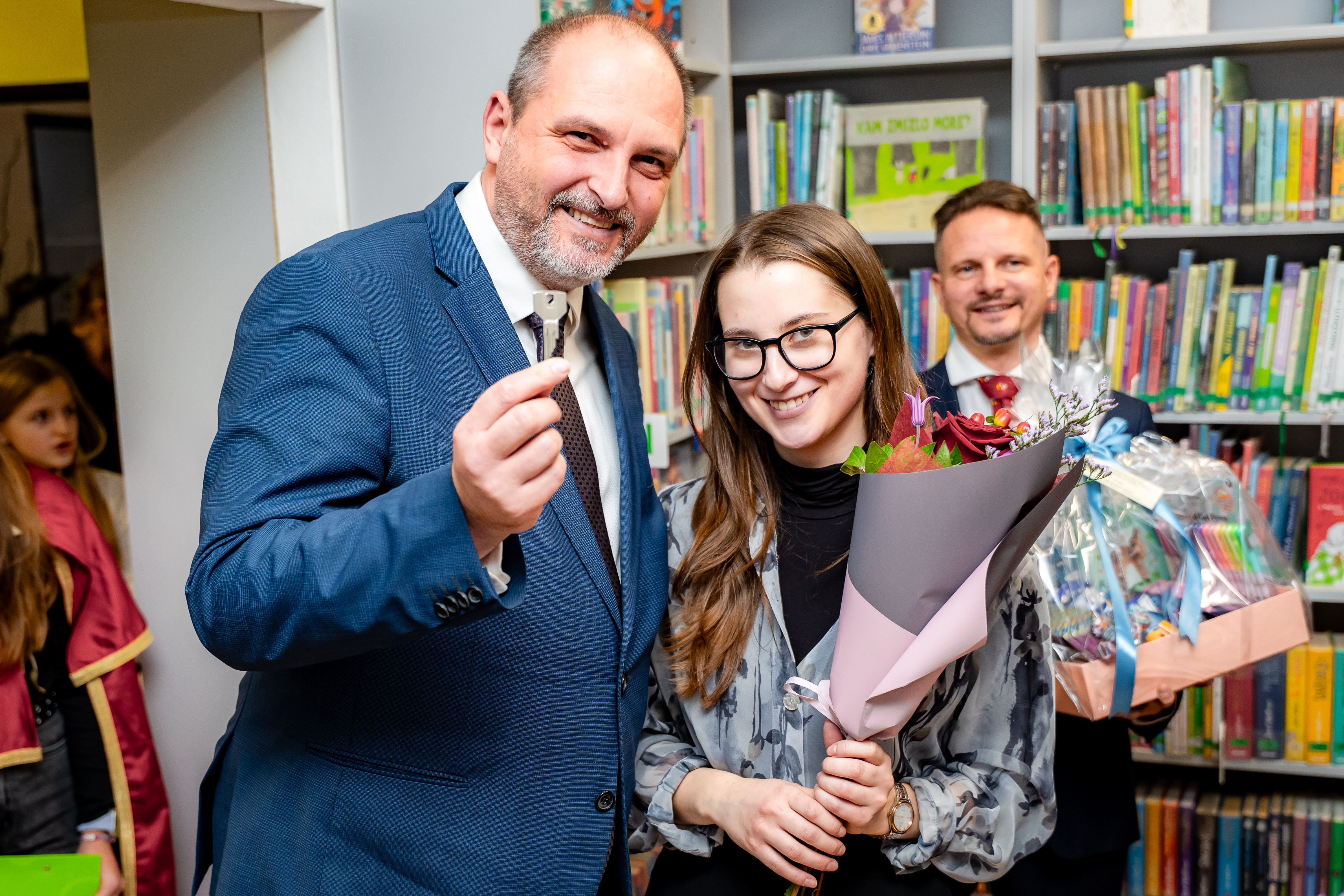 Slavnostne otvorenie zrekonstruovanej pobocky Kniznice pre mladez mesta Kosice-23